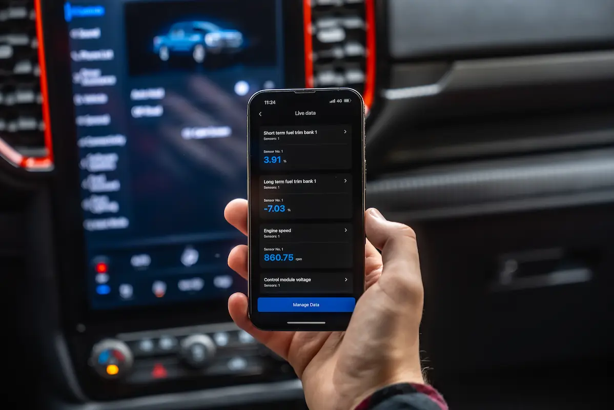 OBDeleven Diagnose und Live-Daten in der App