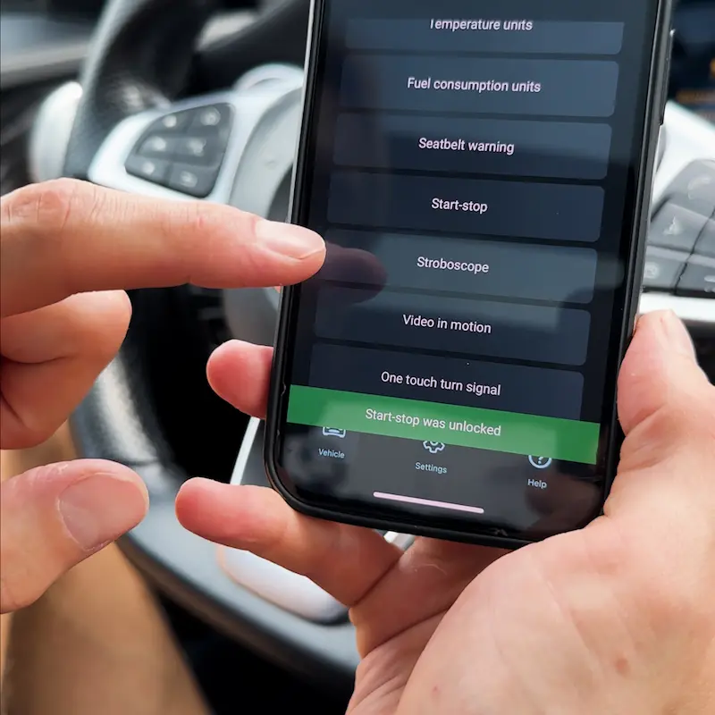 Start Stop Memory im Mercedes aktivieren
